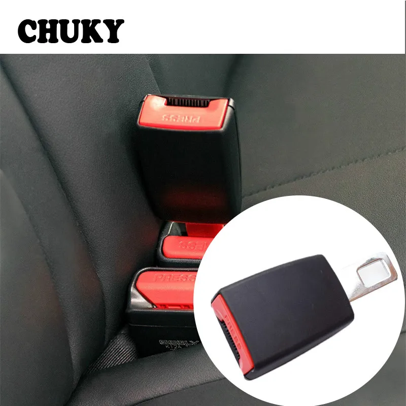 

21mm Universal Auto Car Seat Socket Seat Belt Buckles Extender for Fiat 500 Opel Suzuki Swift Hyundai Ix35 Creta Ix25 Nissan
