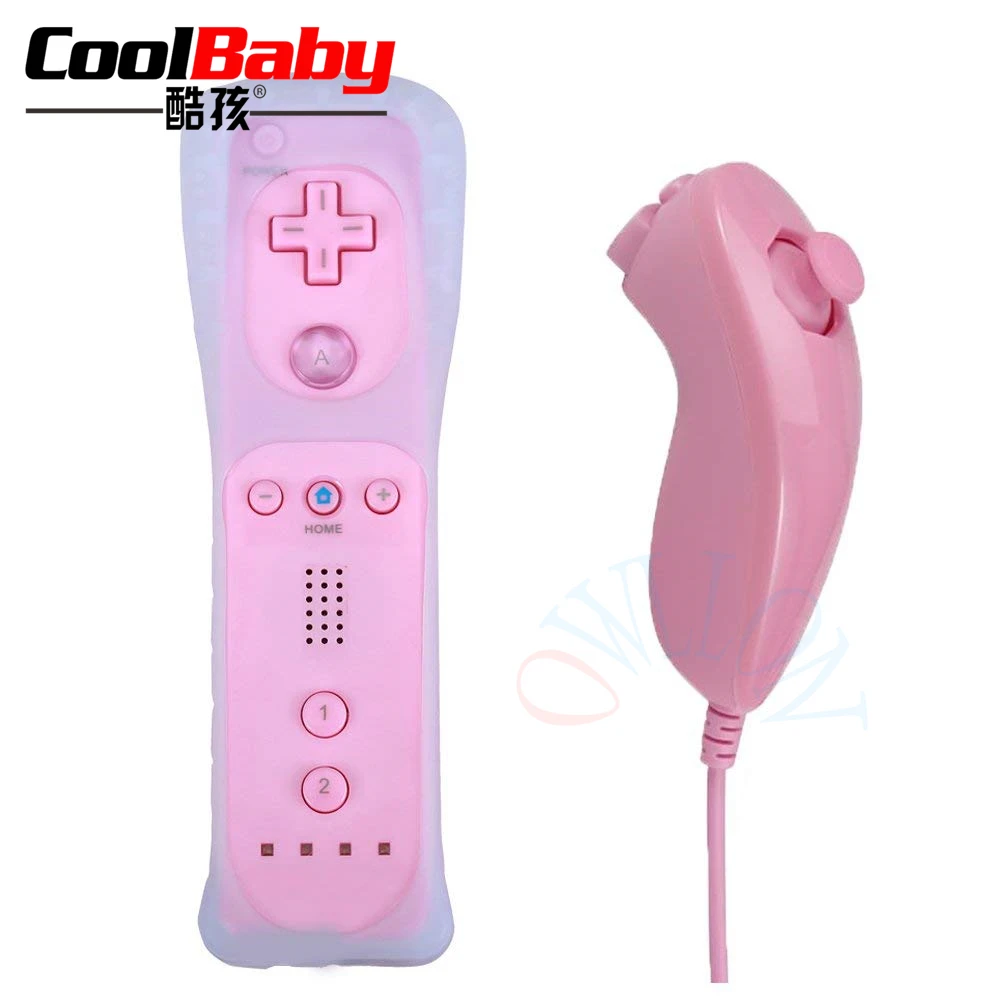 Беспроводной геймпад для Nintendo Wii с дистанционным управлением без движения + Nunchuck