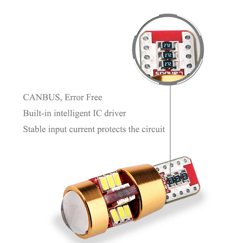 1x T10 W5W 27 Светодиодный 3014SMD Автомобильные стояночные огни Sidelight нет ошибок для Mazda