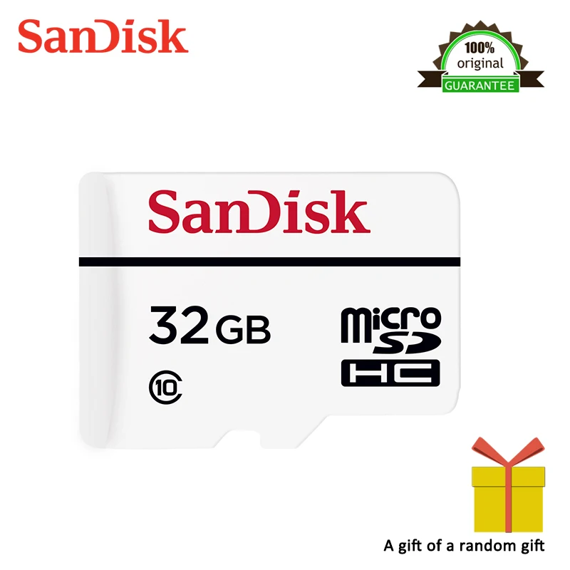 SanDisk micro SD 32 Гб 64 высокая выносливость видео мониторинг microSDHC/microSDXC карта памяти