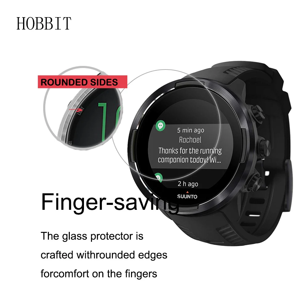 Для смарт-часов Suunto 9 Baro 0 3 мм 2.5D 9H прозрачное закаленное стекло Защита экрана