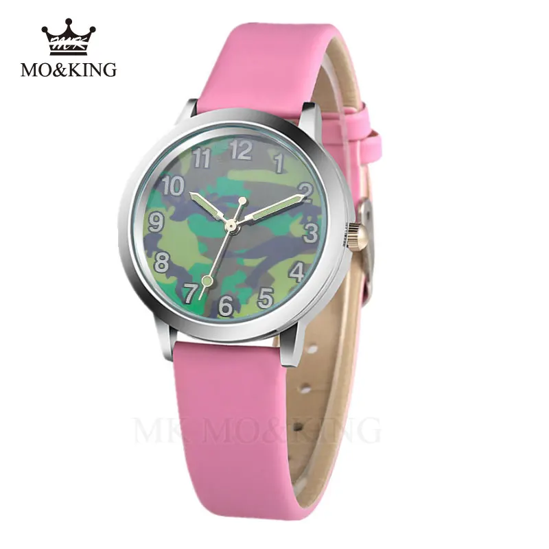 Relogio feminino 2019 Новый relojes детские часы с рисунком из мультфиломов камуфляжные