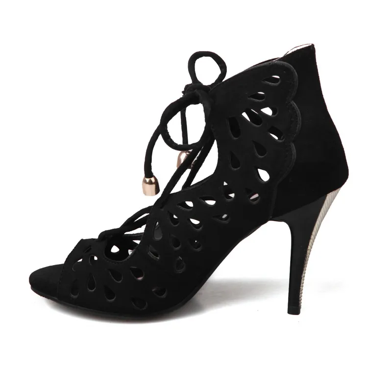 Женские босоножки на высоком каблуке туфли лодочки большой размер 34 44 обувь для