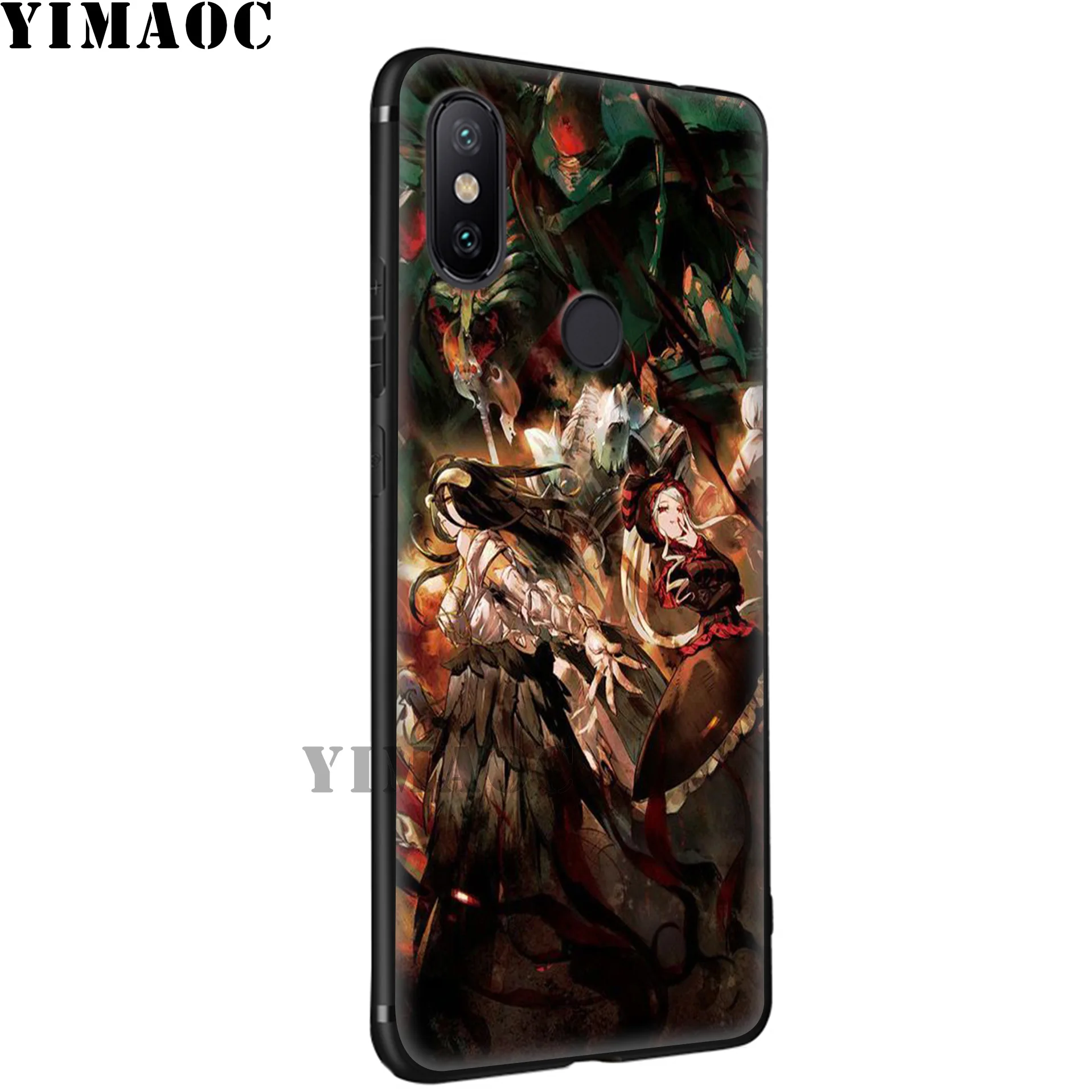 YIMAOC Overlord Anime Soft Case for Xiaomi Mi 9T 9 8 Se 6 MAX 3 A1 A2 Lite MiA1 MiA2 CC9E CC9 6X 5X POCOPHONE F1 |