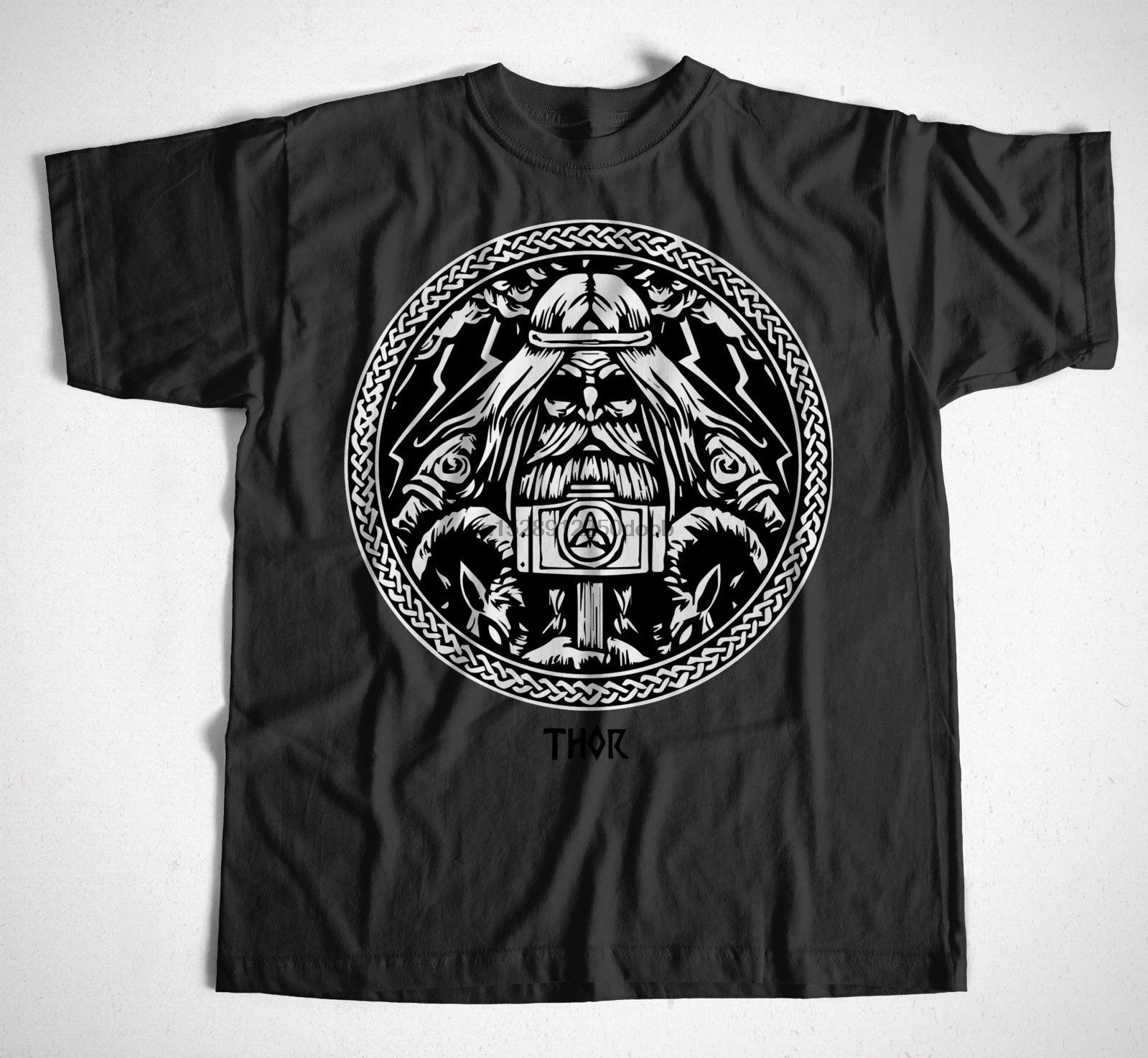 Новинка 2019 Мужская модная футболка Thor Nordmanner Runen Wikinger Vikings Walhalla Germanen nordisch Odin Летний
