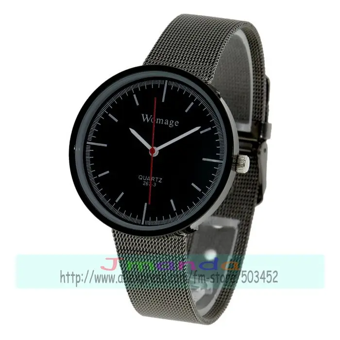 100 шт./лот Модные женские кварцевые часы унисекс с сетчатым браслетом|watch strawberry