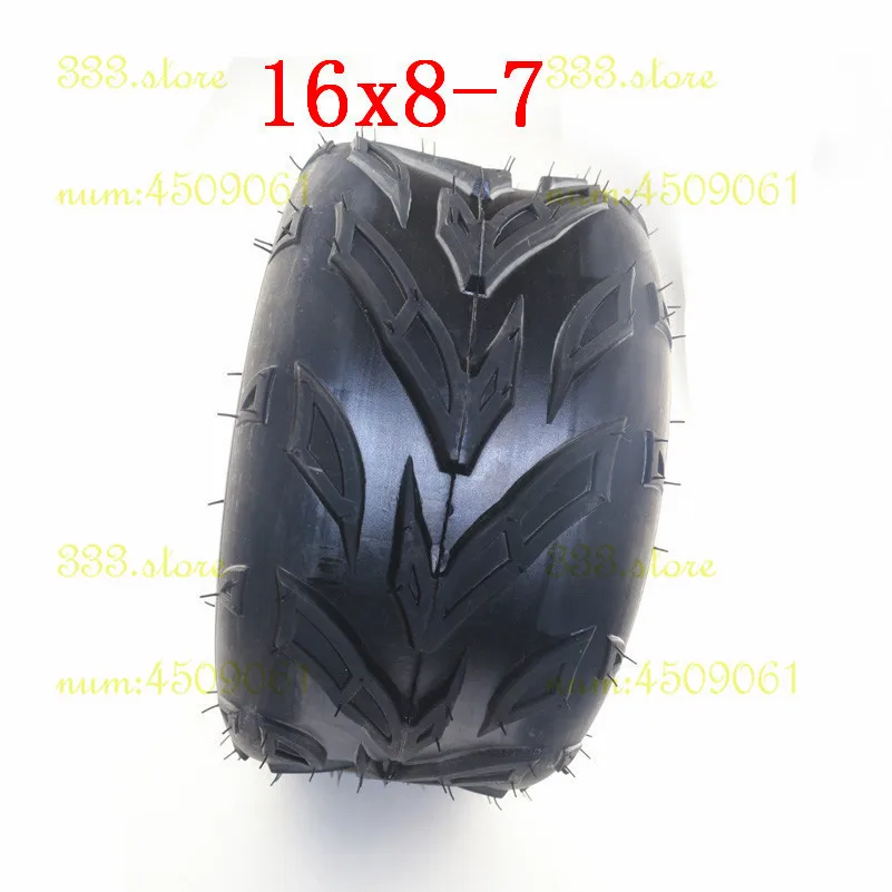 16X8 7 дюймов внутренняя труба Atv колеса шины 50 70 110 125cc ATV Quad Багги велосипед картинг