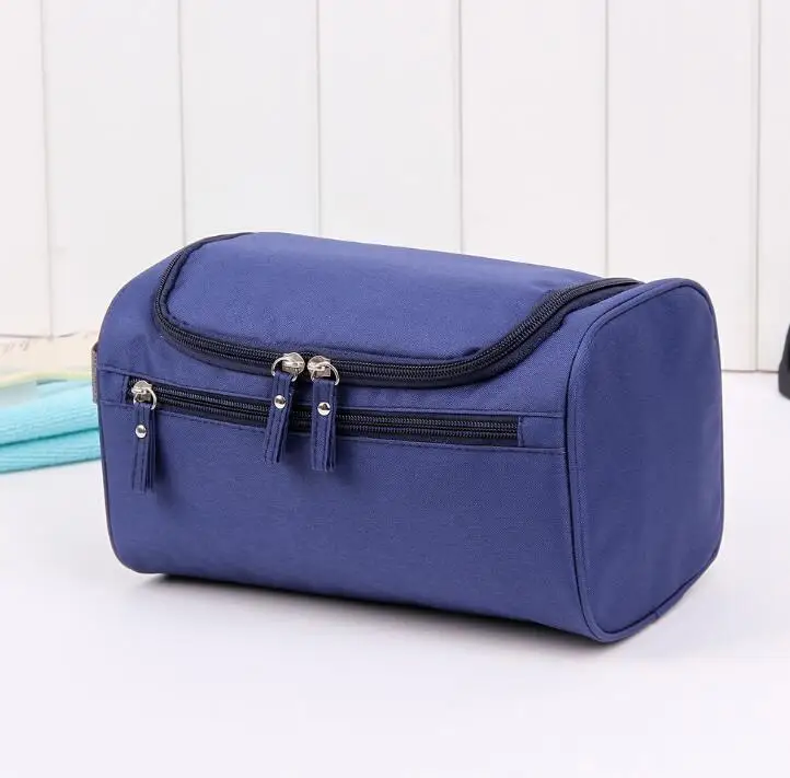 Darkblue Косметичка, Прямая поставка, женские сумки, мужские, большие, водонепроницаемые, для путешествий, косметичка, органайзер, чехол, несессеры, косметичка, косметичка - Цвет: Darkblue