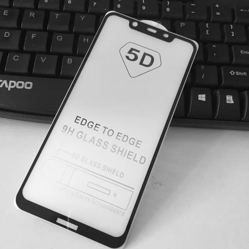 Для стекла Nokia 8 1 Защитная пленка для экрана 5D полное закаленное стекло телефона X7