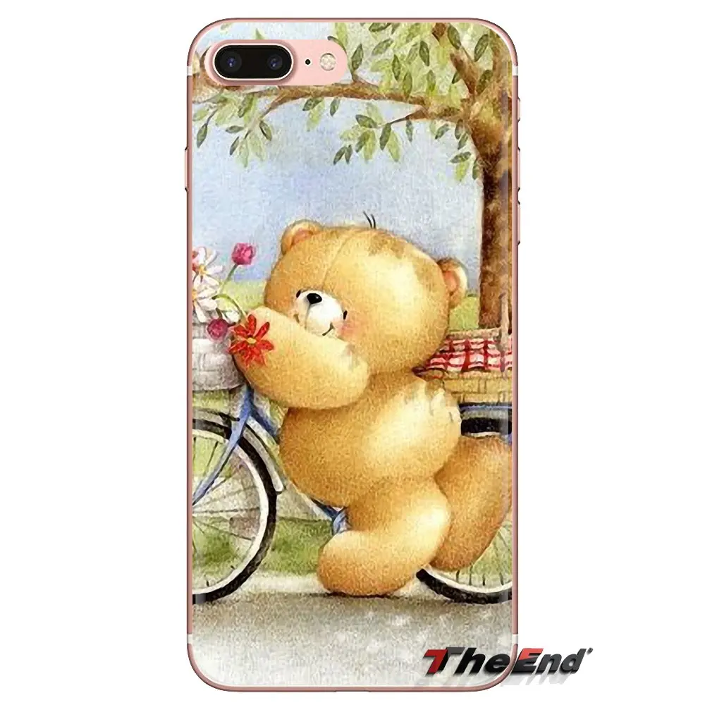Forever Friends Bear Art TPU Transparent Covers For Xiaomi Mi3 Samsung A10 A30 A40 A50 A60 A70 Galaxy S2 Note 2 Grand Core Prime |