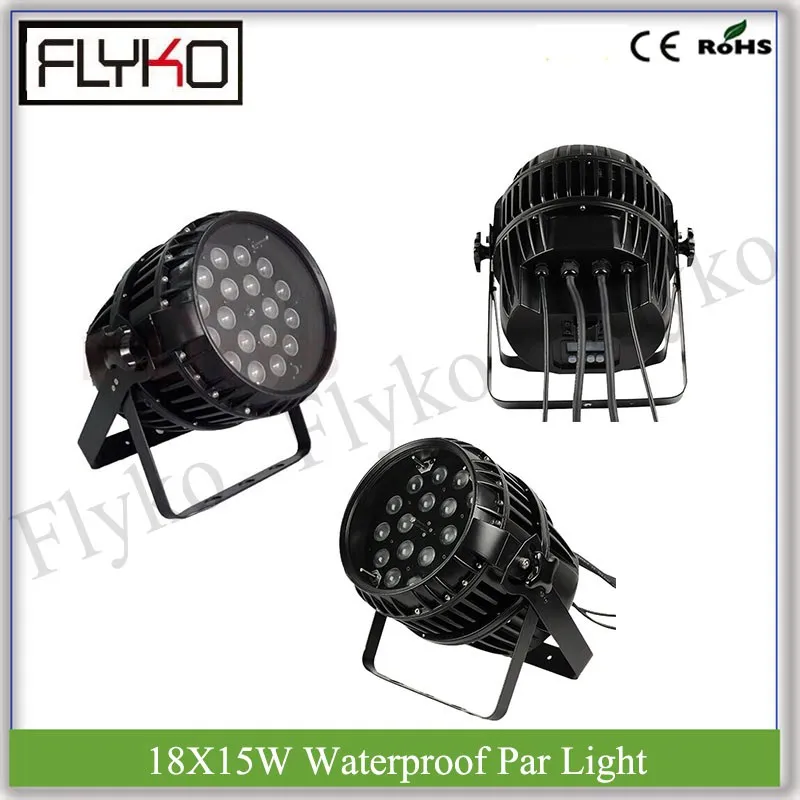 

waterproof outdoor 18*15W led par can 5in1 RGBWA par light zoom
