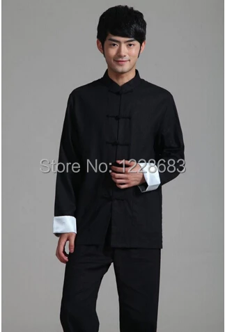 Women men's Chinese Traditional Cotton Tai Chi Clothes Male Tang Uniformes De Artes Marciais Kung Fu Shaolin Linen Suit |