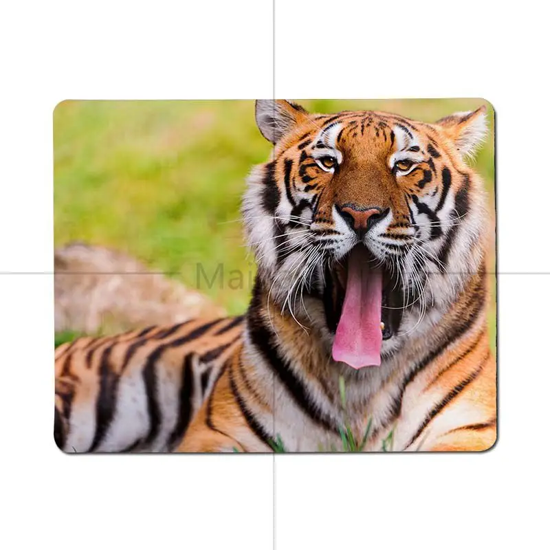 

MaiYaCa The tiger lion Gamer Speed Mice Retail Small Rubber Mousepad Size for 180x220x2mm and 250x290x2mm Small Mousepad