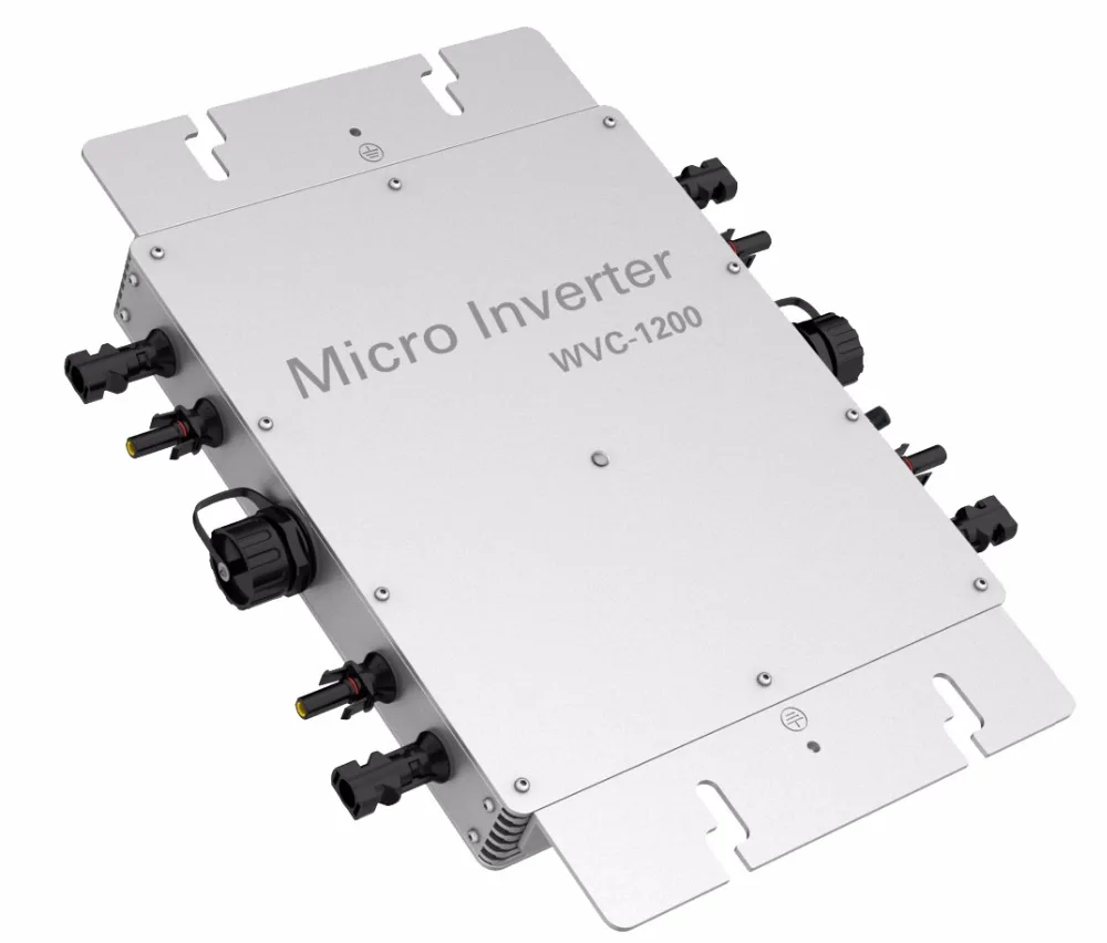 Водонепроницаемый 1200W 22-50VDC вход 80-160VAC выход солнечной энергии сетки галстук микро инвертор с функцией связи для 36 V PVSystem