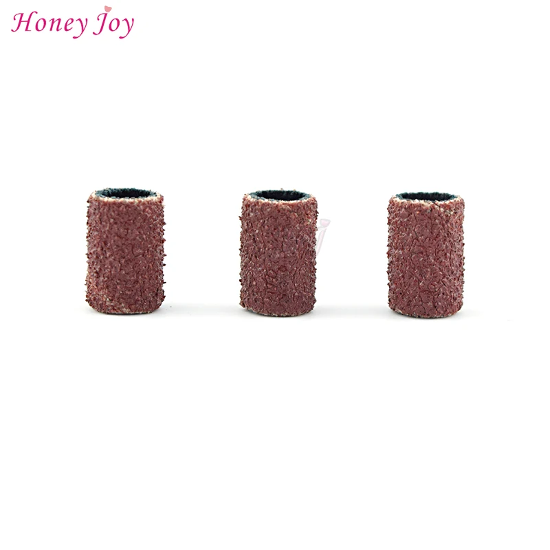 100 шт Размер 80 &quotшлифовальные ленты для ногтей биты кольцо Замена маникюра