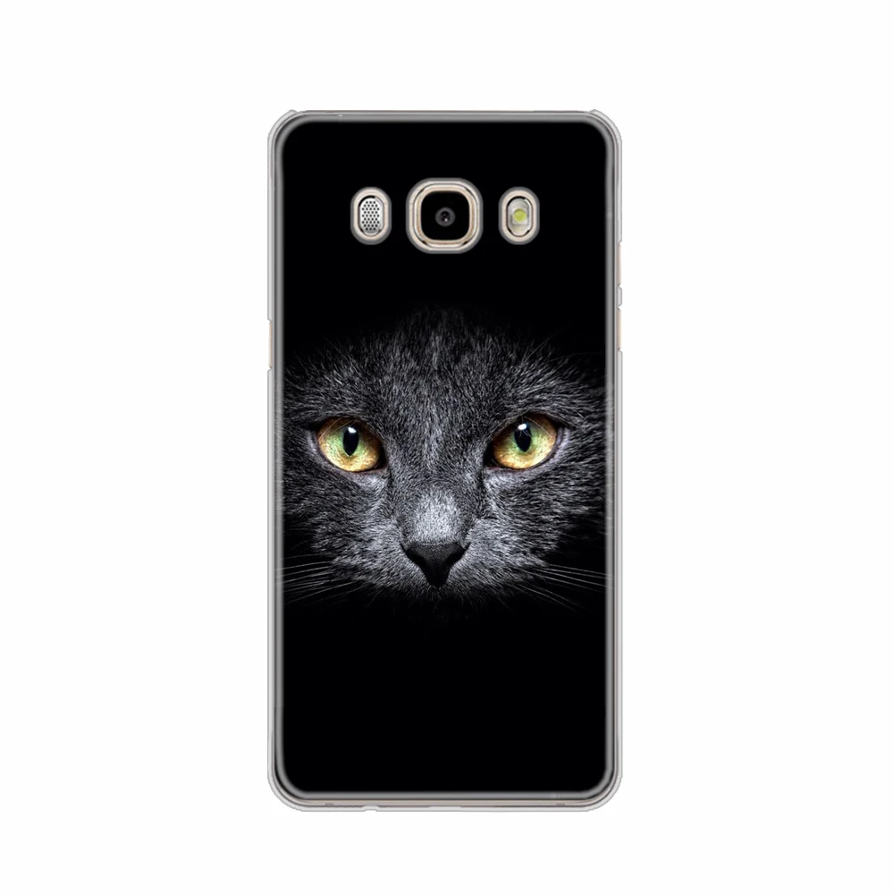 HAMEINUO чехол для телефона с изображением кошек и зеленых глаз Samsung Galaxy J1 J2 J3 J5 J7 MINI ACE