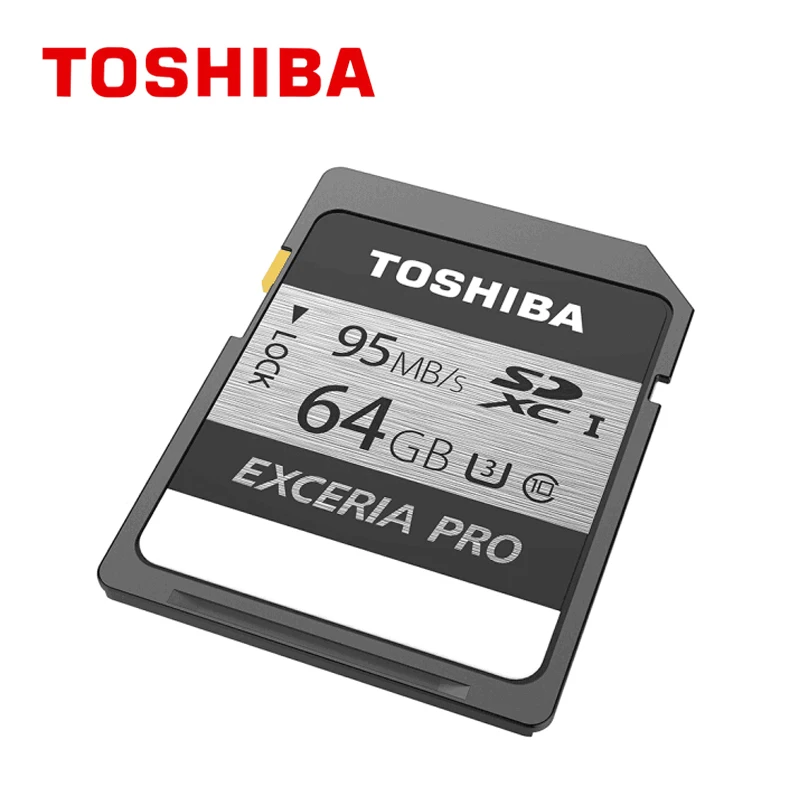 Toshiba Exceria Pro N401 128 Гб 64 ГБ Памяти SDXC карты памяти SDHC U3 32 до 95 МБ/с. Class10 uhs-i для