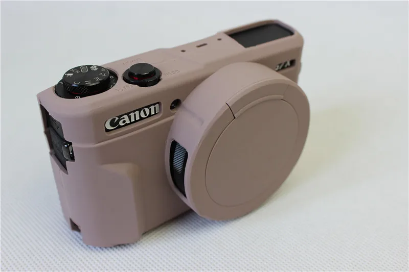 Новый мягкий силиконовый чехол для камеры резиновый защитный Canon G7XII G7X Mark 2