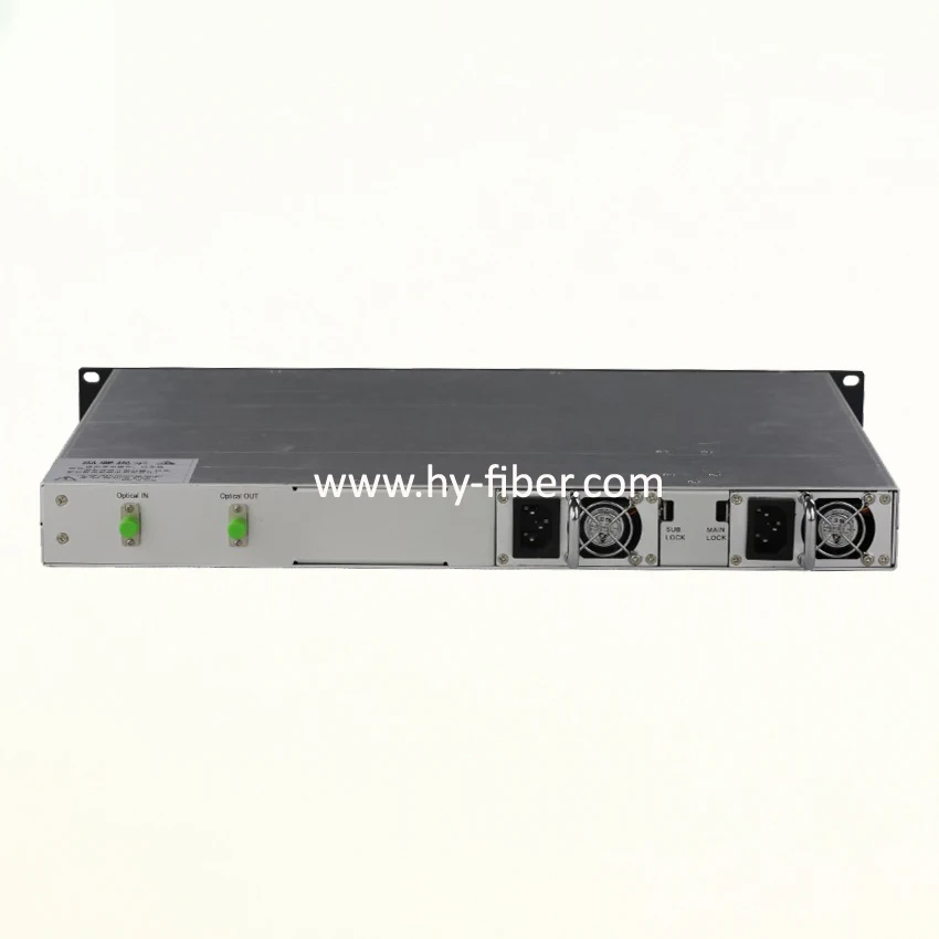 Оптический усилитель CATV 1550 нм EDFA 16dBm FC/APC оптоволоконный порт Двойной источник
