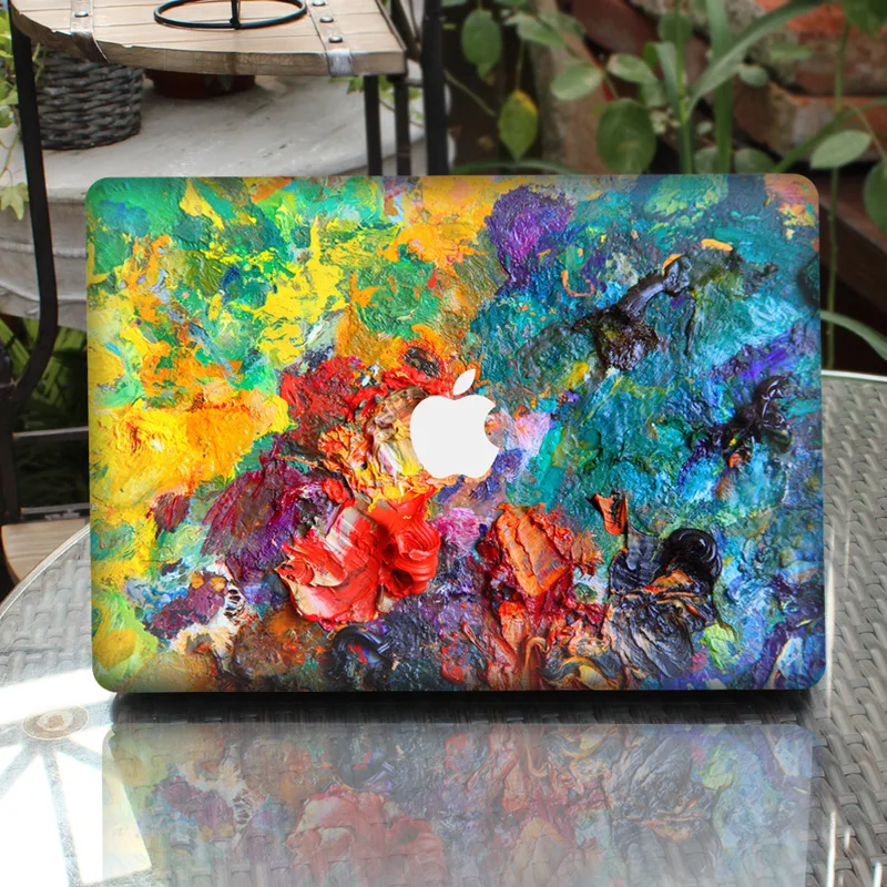 Наклейка-Обложка для ноутбука MacBook Air Pro Retina виниловый чехол с полным покрытием 11 13