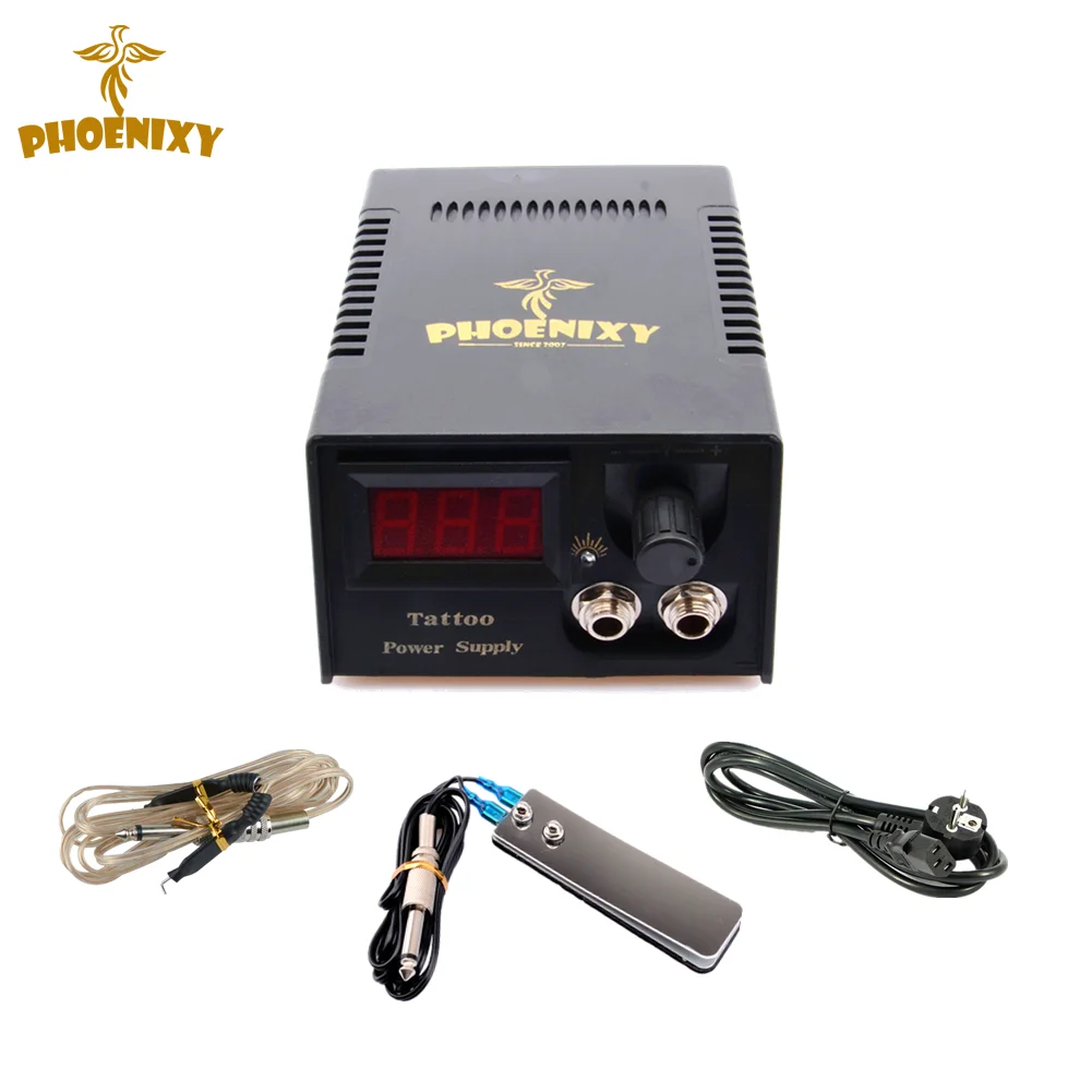 Полный комплект татуировки 2 моторно-вращательный для татуировок пистолеты