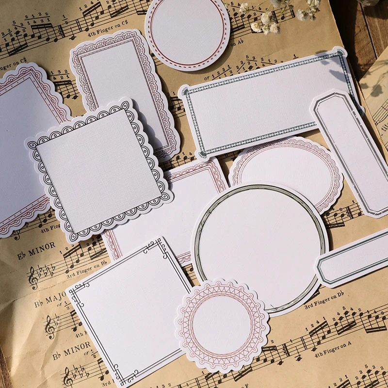 YPP CRAFT 50pcs Differents Labels Paper Stickers for Scrapbooking Happy Planner/Card Making/Journaling Project | Дом и сад