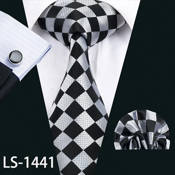 LS-1441 Мужской Галстук Пейсли, шелк, галстук Gravata, галстук, Barry.Wang, Модный комплект галстуков для мужчин, официальные, для свадьбы, вечеринки, деловые, США-1610 - Цвет: LS-1441