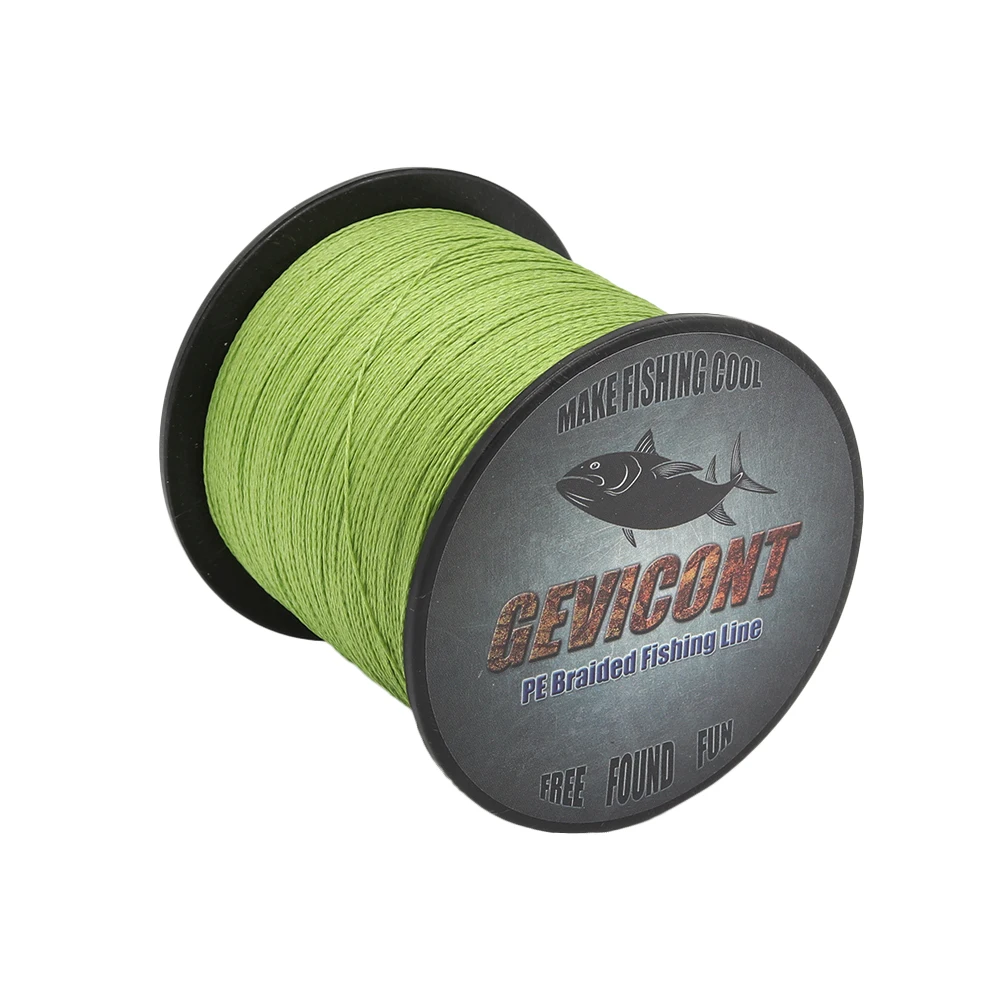 Леска Gevicont Pesca PE плетеная леска для ловли карпа 300 м 500 1000 10 100LB мультифиламент 4