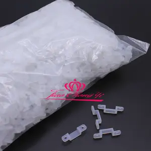 Силиконовый Клип для крепления одноцветной светодиодной ленты 8 мм 10 мм 16 мм 20 м 3528 5050 RGB