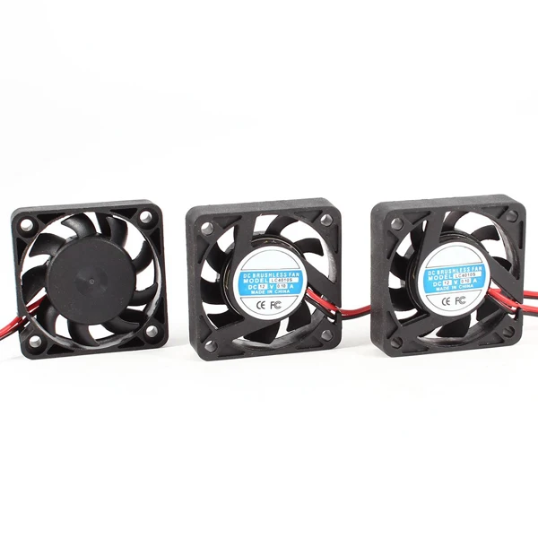 

PROMOTION! 3 Pcs 4cm 2 Pin DC Brushless 12VDC 0.10A CPU Cooler Cooling Fan