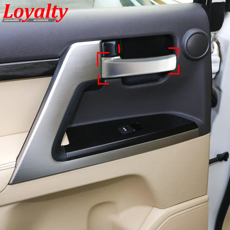 Лояльности для Toyota Land Cruiser FJ200 2015 2016 2017 ABS интерьер дверная ручка Накладка хромовые