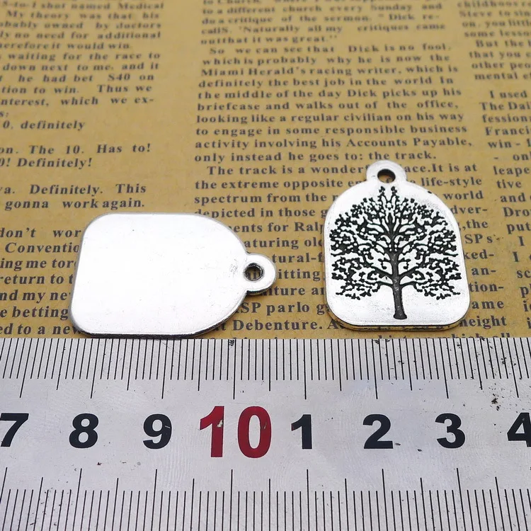 

15pcs Charm Big tree pendant 22*32mm 3.6g Antique silver Handmade Jewelry Making DIY Supplies European Alloy accessories Hot