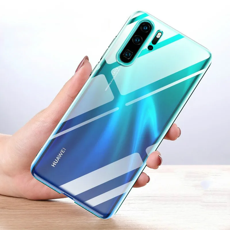 Тонкий мягкий чехол из ТПУ для Honor 20 Pro 10i 20i 8A 8S 10 Lite Прозрачный Huawei Y9 Prime 2019 P Smart Plus Z