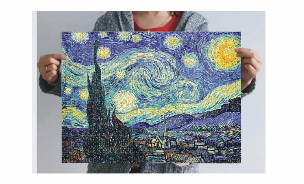 4 типа, 1000 шт, животные, мир, пазл-карта, игрушка, 1000 штук, рыба, собака, прекрасные деревянные бумажные пазлы, подарок на год для детей