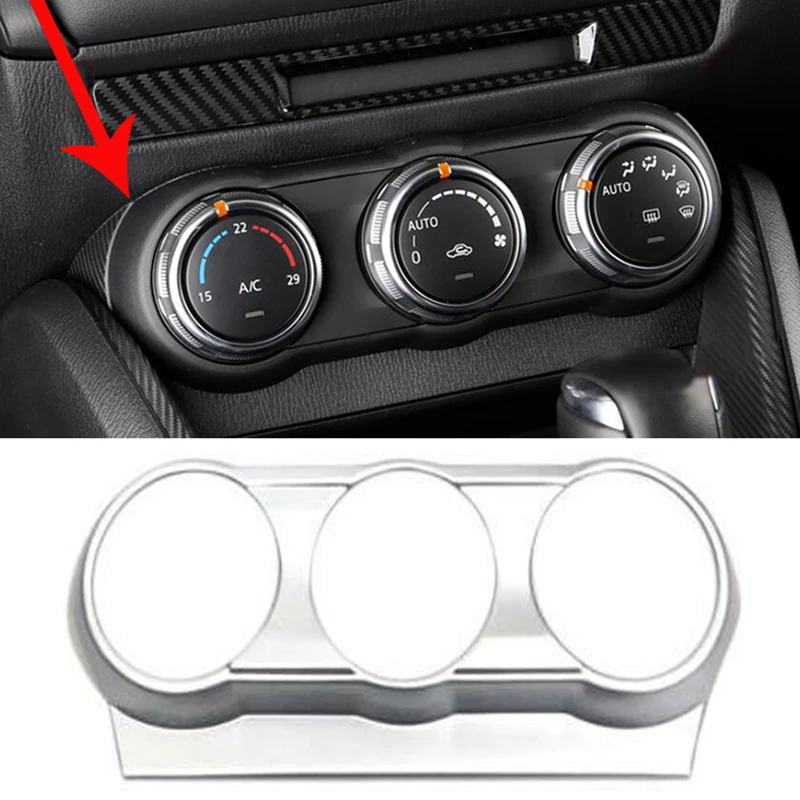 ABS матовая накладка на Кондиционер для Mazda CX3 CX 3 2015 2016 2017 2018|Лепнина интерьера| |