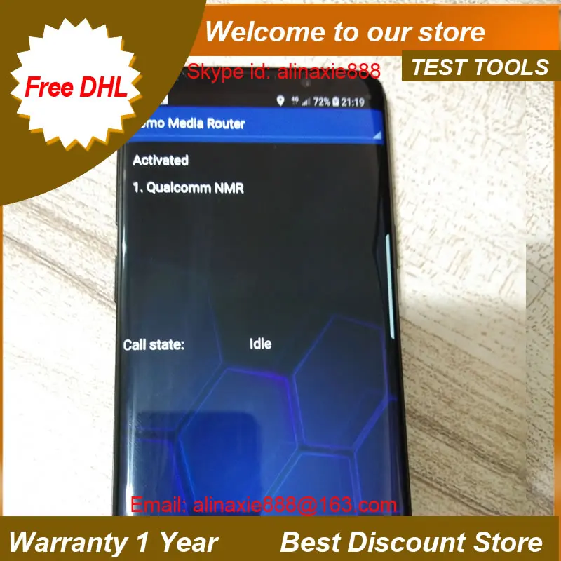 DHL+ S9+ G9650 Немо удобный и ЯМР+ VOLTE+ 4x4MIMO+ 256QAM+ 3CC+ 4CC+ 5CC тестирование