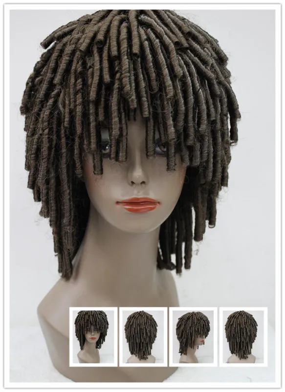 Длинные коричневые светлые черные вьющиеся рулоны Rasta модные горячие продажи