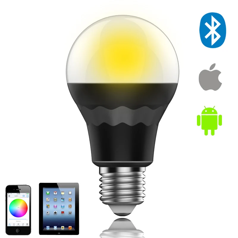 Светодиодная лампа Bluetooth подключенная к телефону (RGBW/CCT) умная CCT Light Mi. light Lamp |