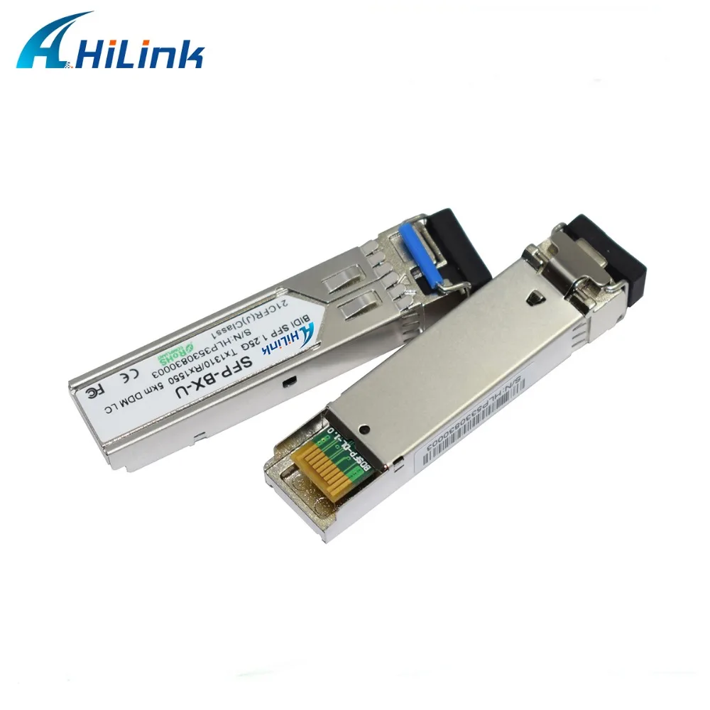 15 пар: HL GLC BX U/D 5D 1 25 г BiDi SFP 5 км SC/LC DOM/DDM 1310/1550 нм|Оптоволоконное оборудование| |