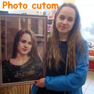 Набор для вышивания крестиком, для самостоятельной сборки фотографий