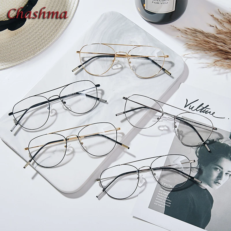 

Anti Blue Ray Men Eyewear Prescription Myopia Glasses for Women Light Quality Spectacle Clear Lenses Progressive