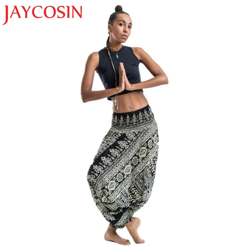 JAYCOSIN Новинка 2018 Женские повседневные летние свободные брюки мешковатые шаровары
