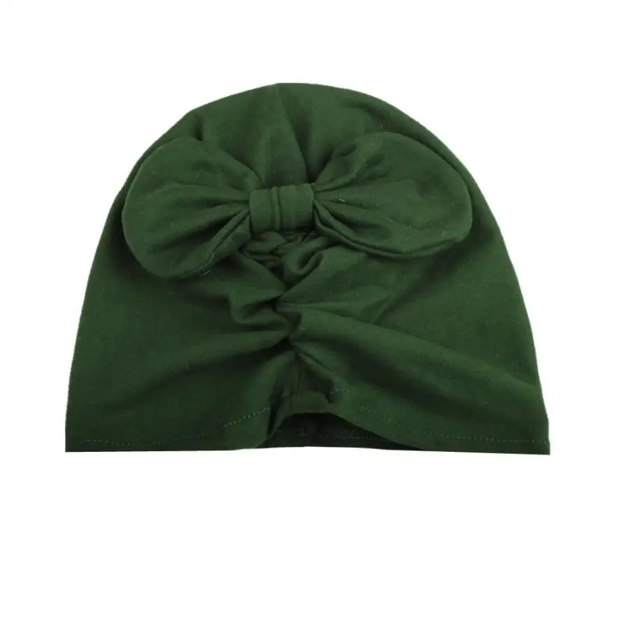 G Тюрбан baby mutsjes цветок полый чалма с бантом enfant hiver повязки на голову gorritos bebe детский шлем новорожденный шапка шляпа для маленькой девочки - Цвет: G