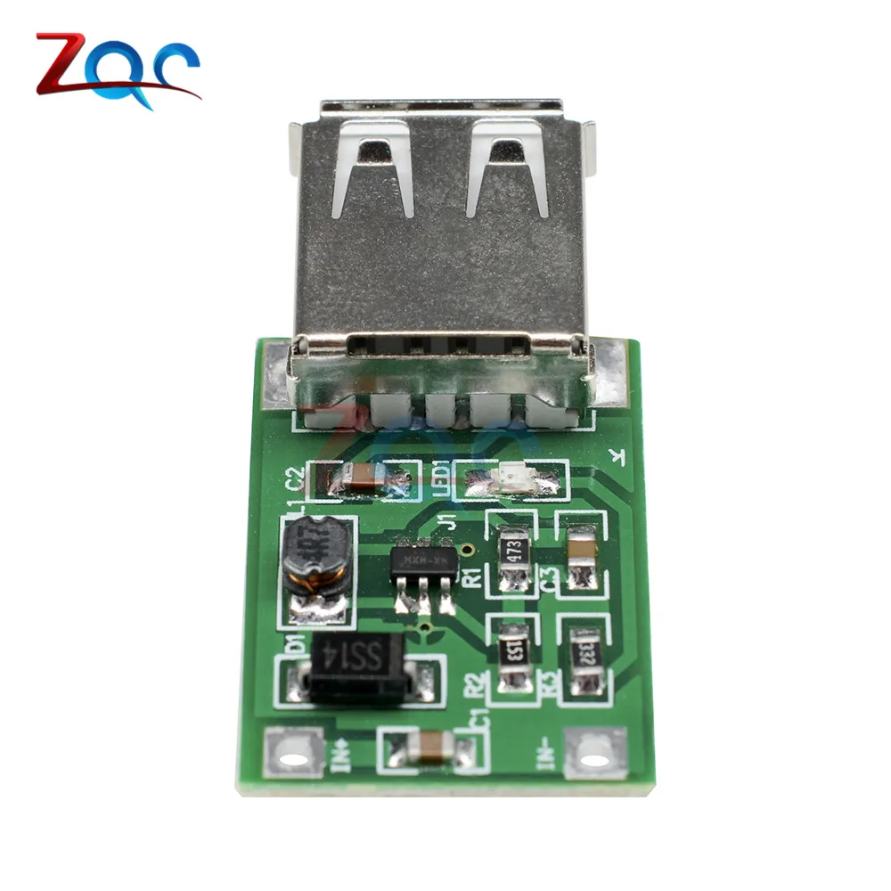 2pcs DC 0.9-5V 600MA USB Output Boost Converter Mini DC-DC Step Up Power Supply Module Lithium Battery Charger Board 0.9V-5V |