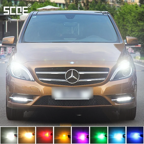 SCOE безошибосветильник 2X 12SMD высококачественный светодиодный передний Боковой