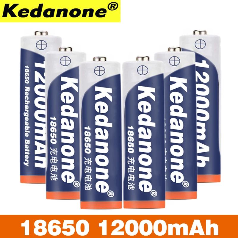 2 ~ 20 шт 18650 аккумуляторная батарея 3 7 V 12000 mAh литий ионная для