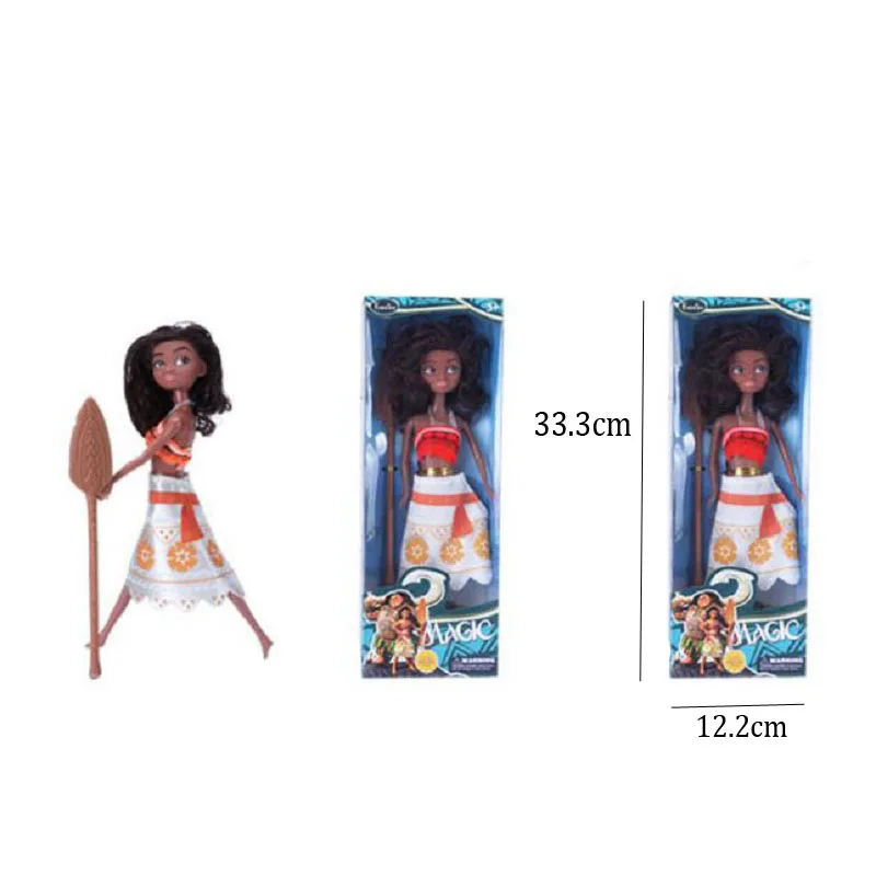 1 шт. мультфильм принцесса Moana ПВХ фигурка аниме Моана дисплей коллекция Jouet Дети