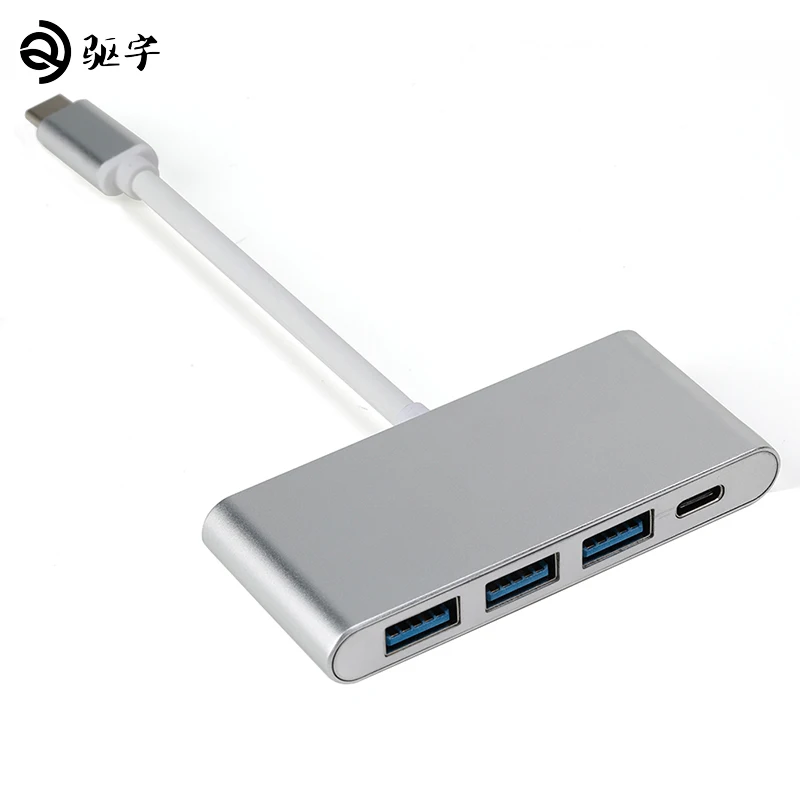 Тип C Multi Порты и разъёмы концентратор USB 3 1 до 4 концентратора USB3.0 PD зарядки