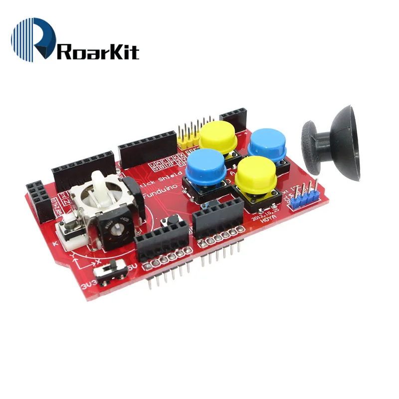 Щит джойстика для платы расширения Arduino с функцией аналоговой клавиатуры и