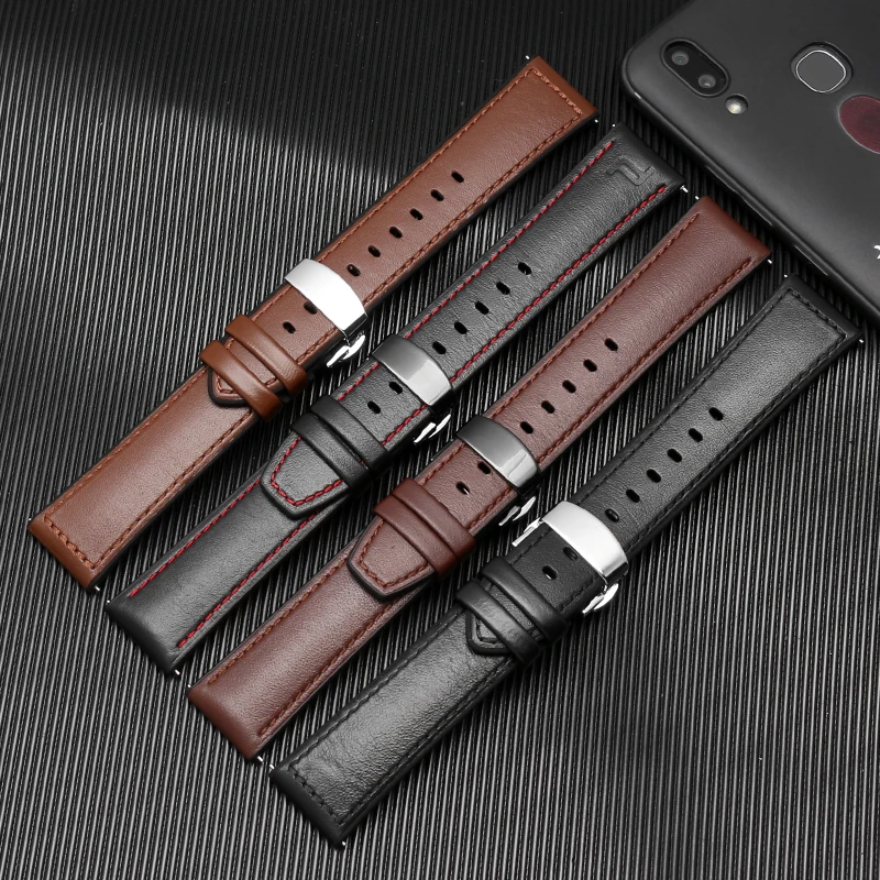 Ремешок для часов HUAWEI Watch 2PRO/GT 22 мм ремешок из натуральной кожи Huawei Honor Magic/Dream Ticwatch